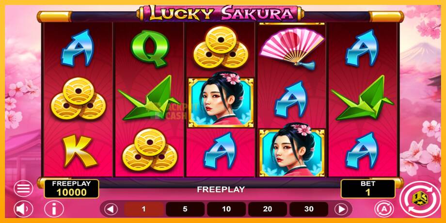 Lucky Sakura Win Spins машина за игри за пари, слика 2