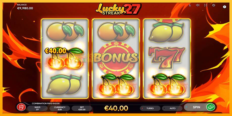 Lucky Streak 27 машина за игри за пари, слика 4