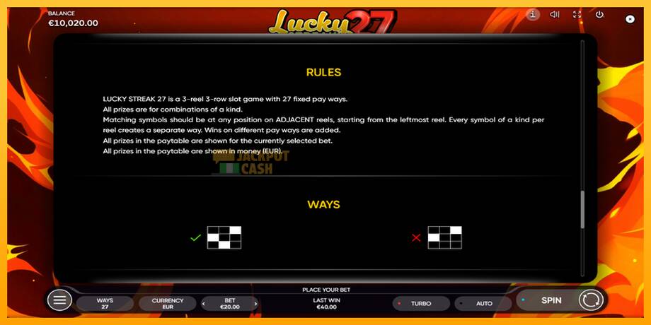 Lucky Streak 27 машина за игри за пари, слика 7