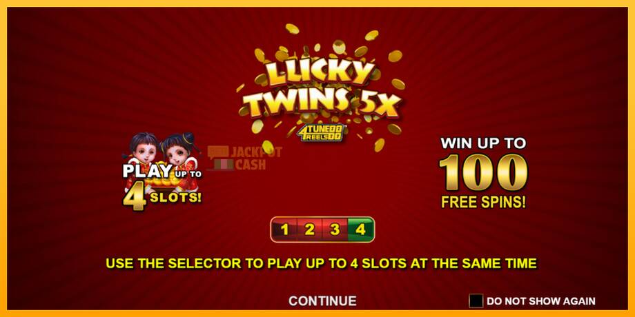 Lucky Twins 5X 4Tune Reels машина за игри за пари, слика 1