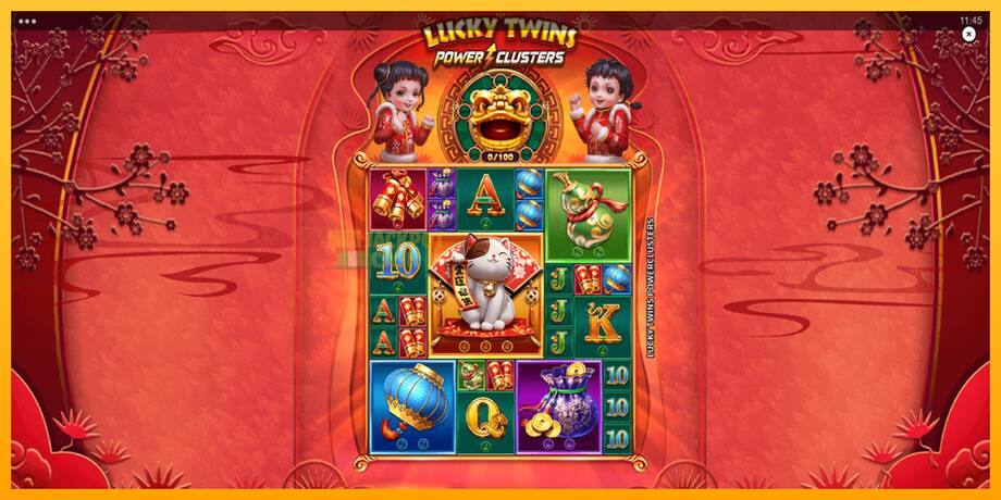 Lucky Twins Power Clusters машина за игри за пари, слика 1