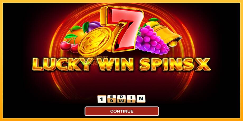 Lucky Win Spins X машина за игри за пари, слика 1