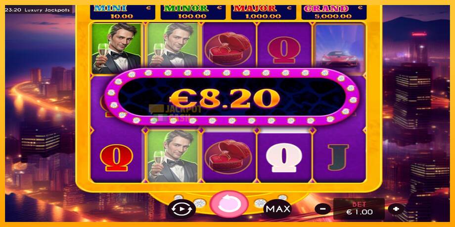 Luxury Jackpots машина за игри за пари, слика 2