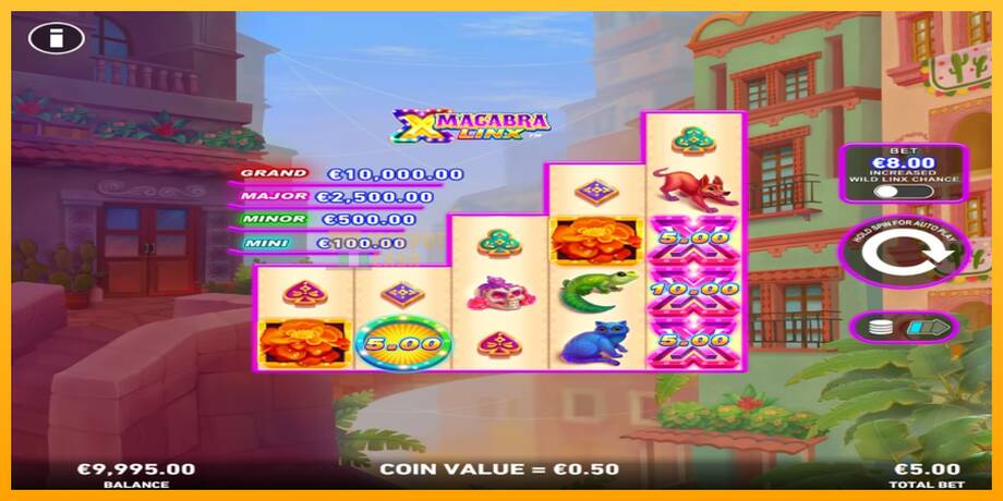 Macabra Linx PowerPlay Jackpot машина за игри за пари, слика 2