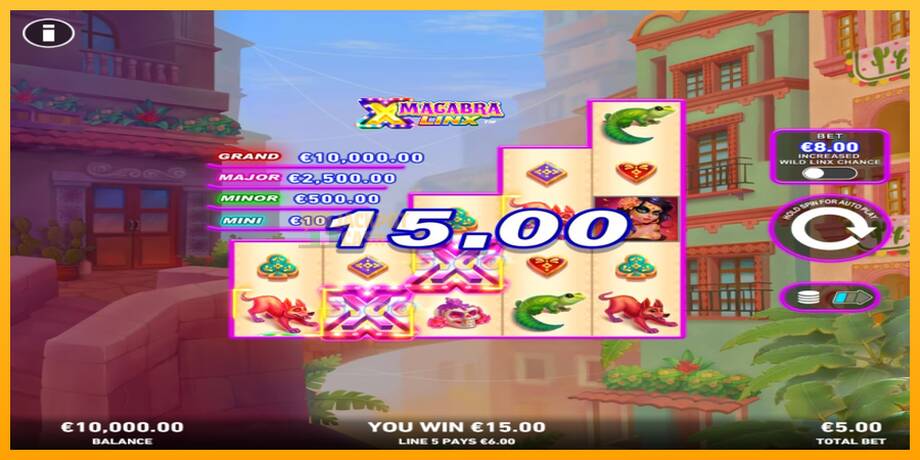 Macabra Linx PowerPlay Jackpot машина за игри за пари, слика 3