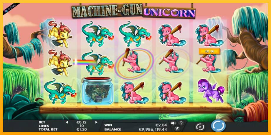 Machine Gun Unicorn машина за игри за пари, слика 2