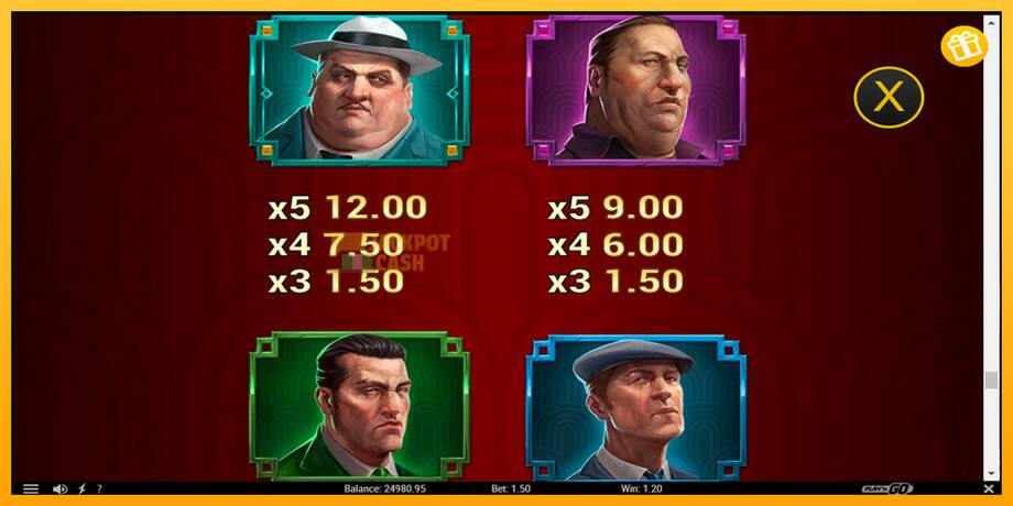 Mafia Gold машина за игри за пари, слика 6