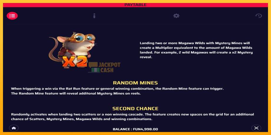 Magawa VS Mines машина за игри за пари, слика 6