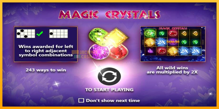 Magic Crystals машина за игри за пари, слика 1