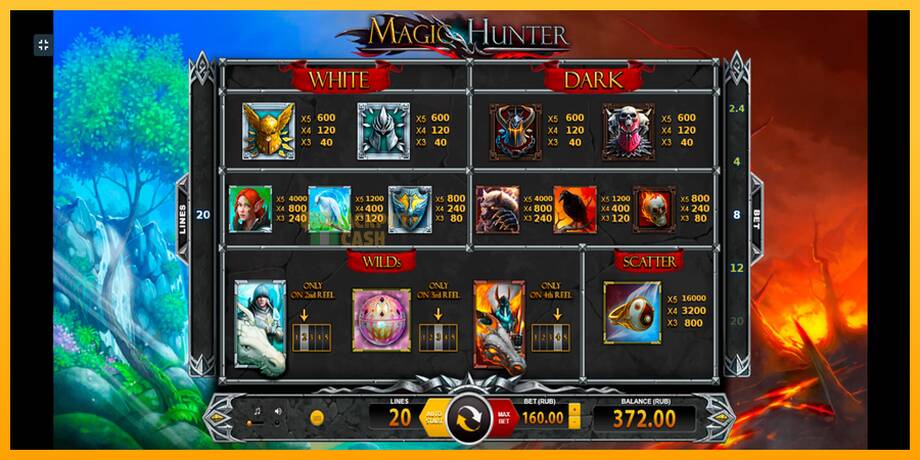 Magic Hunter машина за игри за пари, слика 6