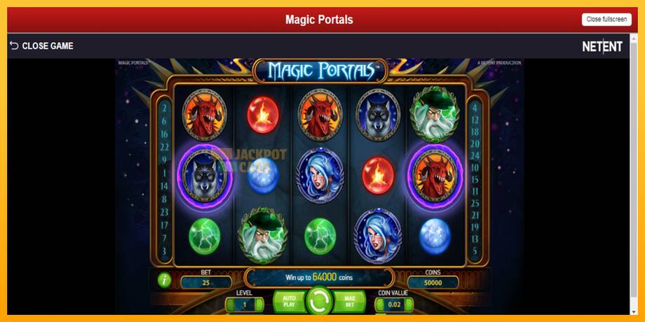 Magic Portals машина за игри за пари, слика 2