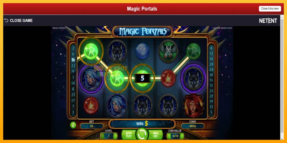 Magic Portals машина за игри за пари, слика 3