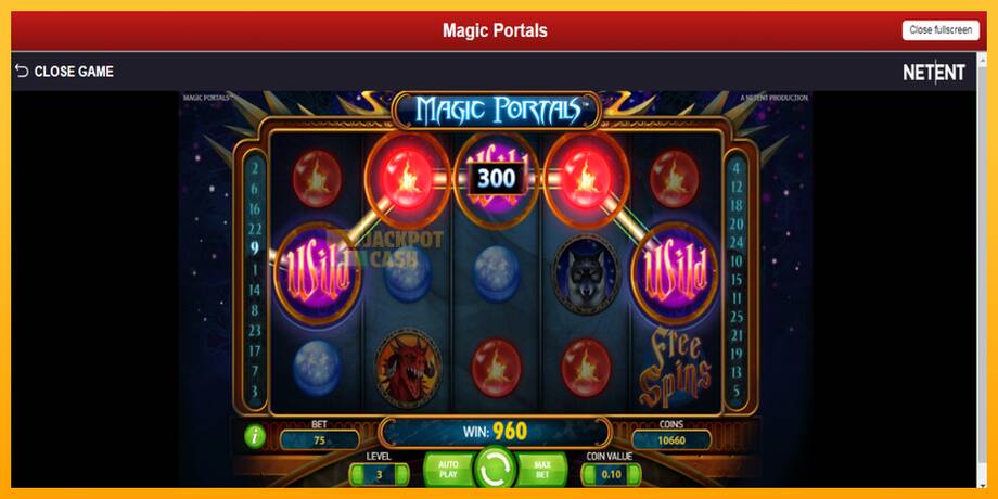 Magic Portals машина за игри за пари, слика 4