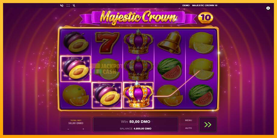 Majestic Crown 10 машина за игри за пари, слика 4