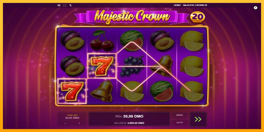 Majestic Crown 20 машина за игри за пари, слика 4