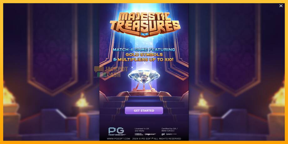 Majestic Treasures машина за игри за пари, слика 1