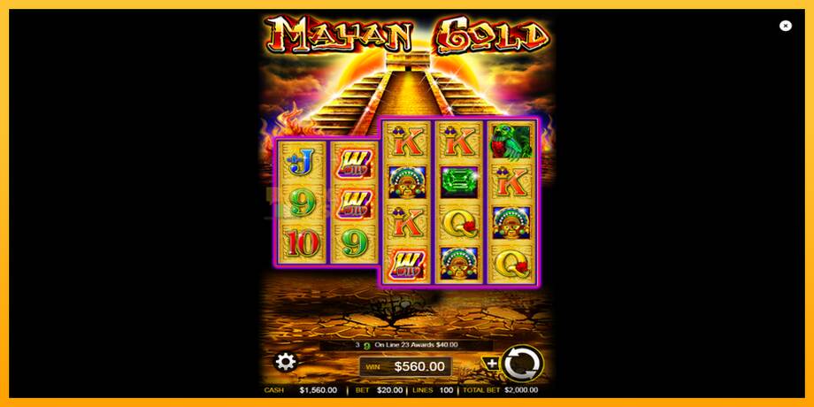 Mayan Gold машина за игри за пари, слика 3