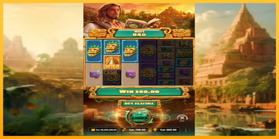 Mayan Gold Hunt машина за игри за пари, слика 3