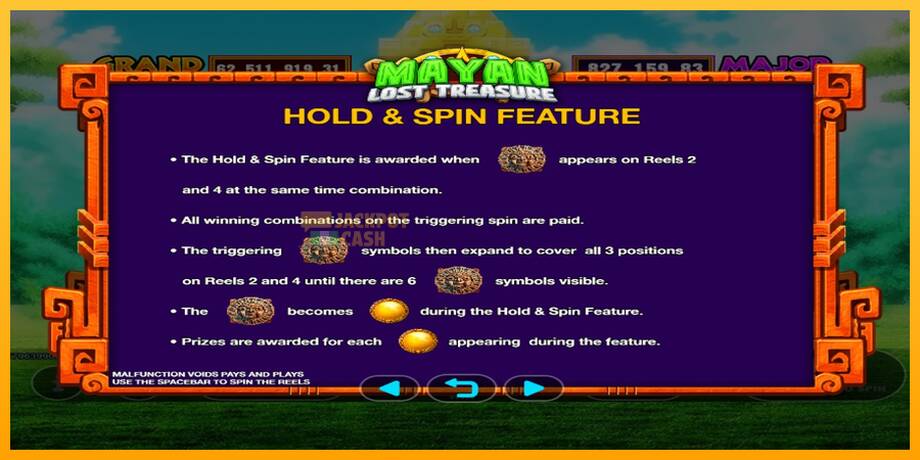 Mayan Lost Treasure машина за игри за пари, слика 5