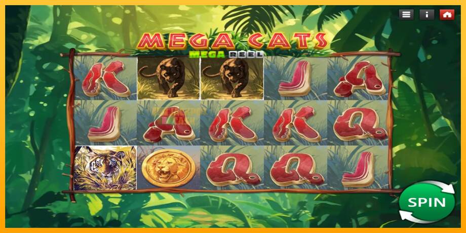 Mega Cats Mega Reel машина за игри за пари, слика 2