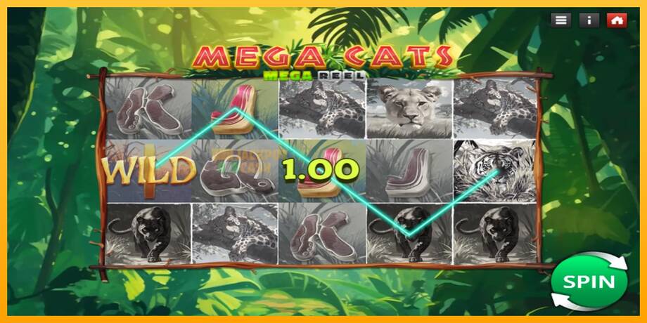 Mega Cats Mega Reel машина за игри за пари, слика 3