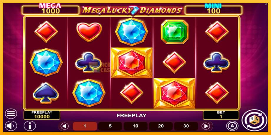 Mega Lucky Diamonds Hold & Win машина за игри за пари, слика 1