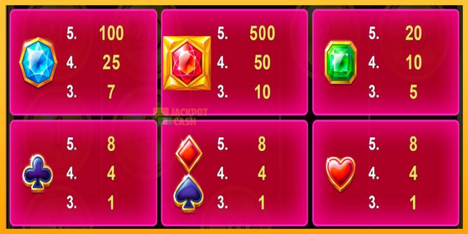 Mega Lucky Diamonds Hold & Win машина за игри за пари, слика 4