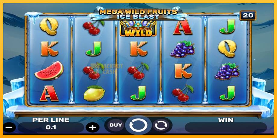 Mega Wild Fruits - Ice Blast машина за игри за пари, слика 1