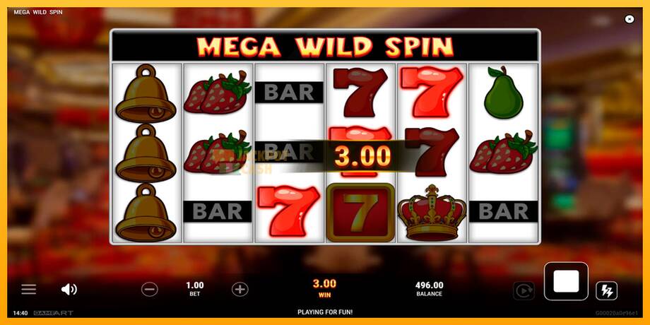 Mega Wild Spin машина за игри за пари, слика 2