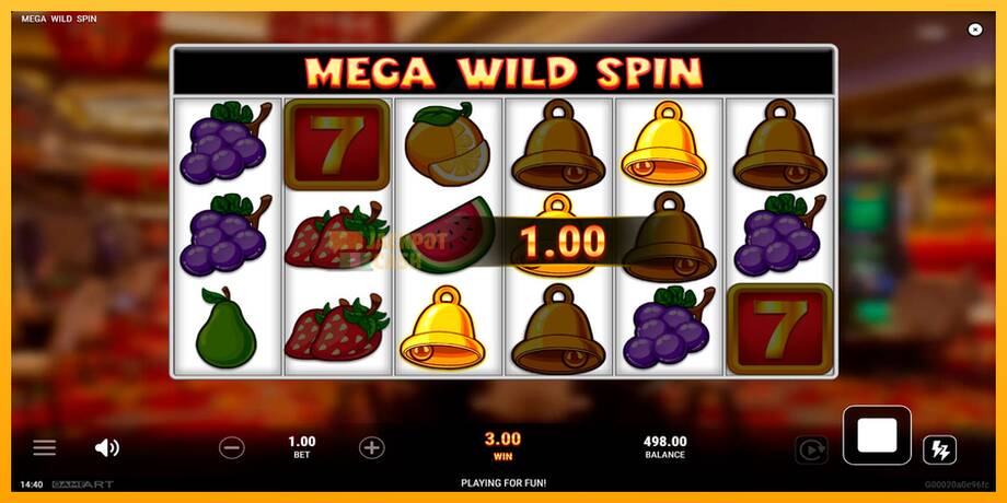 Mega Wild Spin машина за игри за пари, слика 3