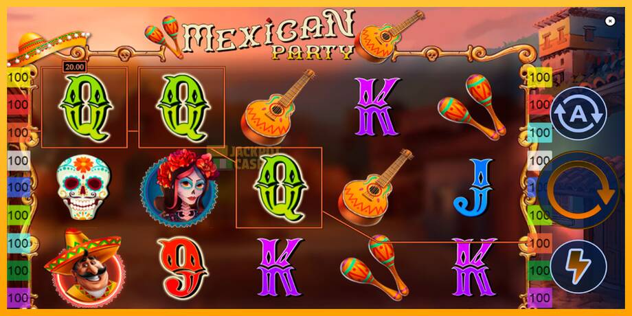 Mexican Party машина за игри за пари, слика 3