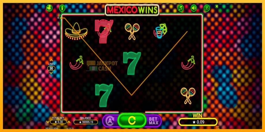 Mexico Wins машина за игри за пари, слика 3