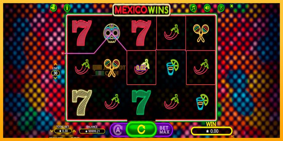 Mexico Wins машина за игри за пари, слика 4