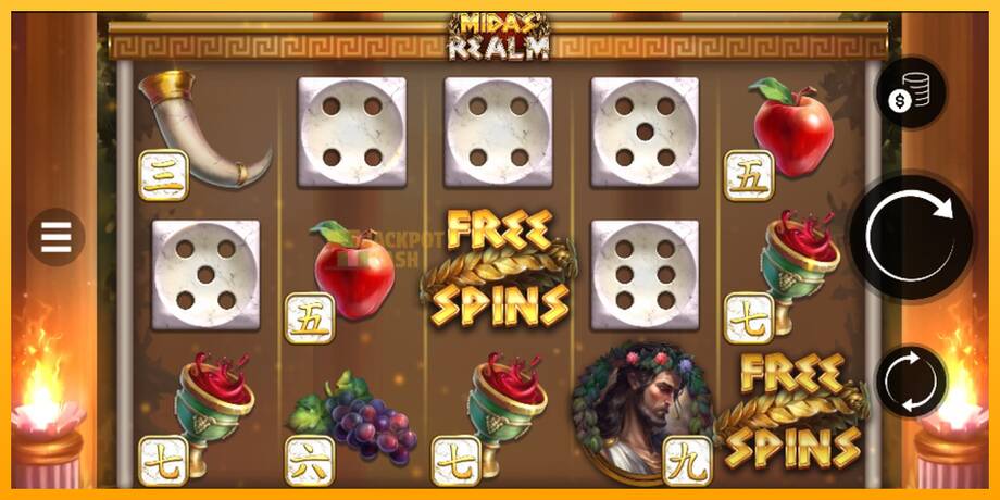 Midas Realm Dice машина за игри за пари, слика 4