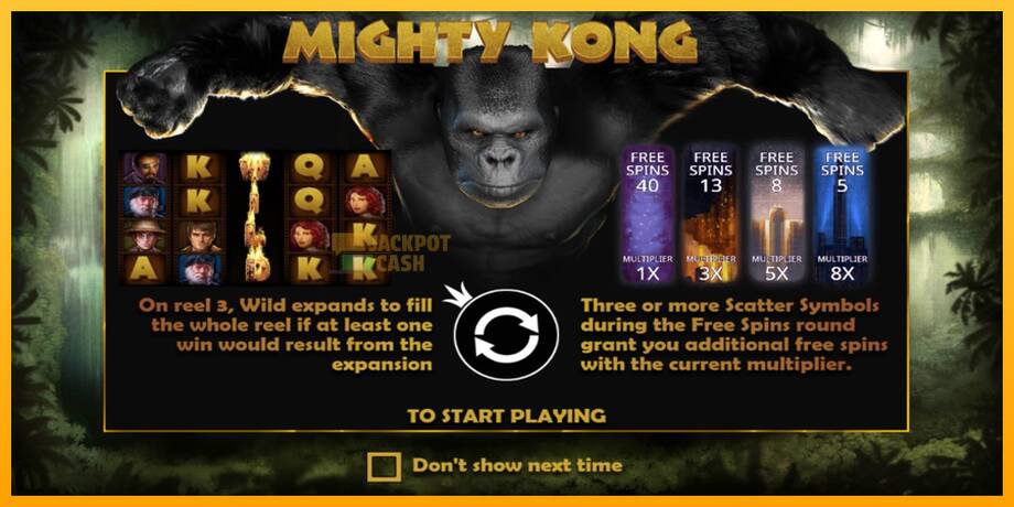 Mighty Kong машина за игри за пари, слика 1