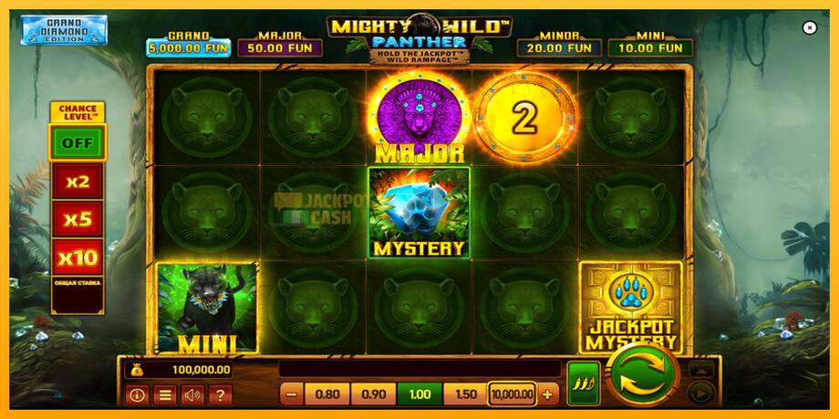 Mighty Wild: Panther Grand Diamond Edition машина за игри за пари, слика 2