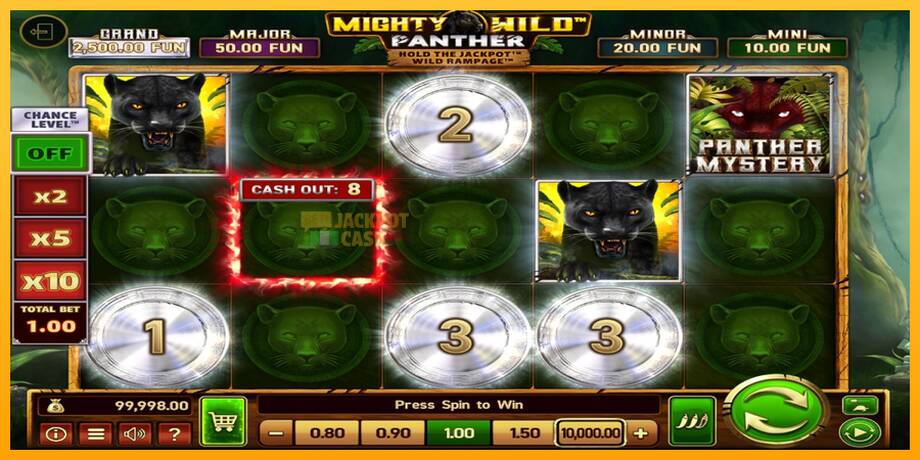 Mighty Wild: Panther Grand Platinum Edition машина за игри за пари, слика 2