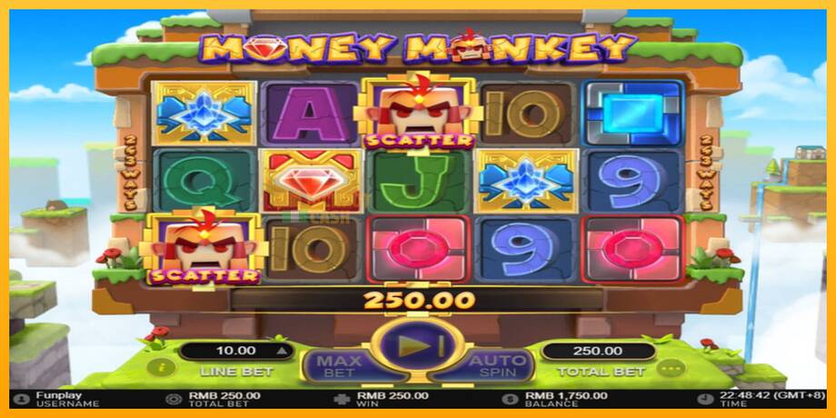 Money Monkey машина за игри за пари, слика 3