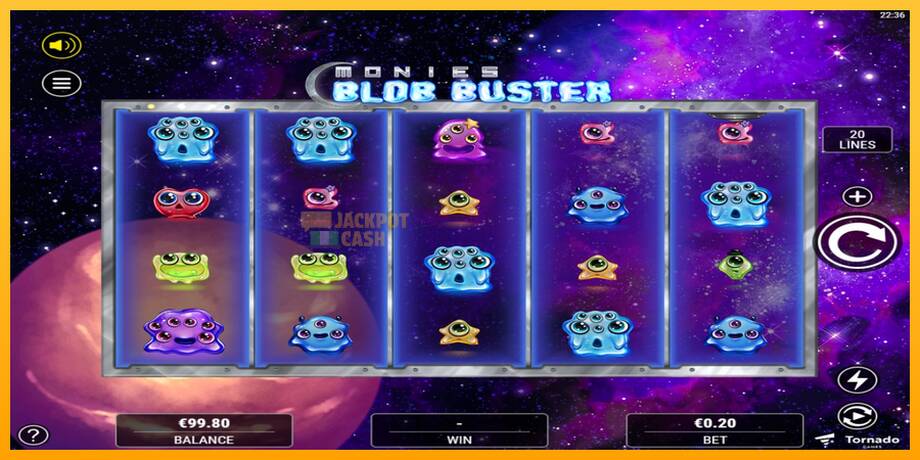 Monies Blob Buster машина за игри за пари, слика 2