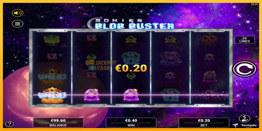 Monies Blob Buster машина за игри за пари, слика 3