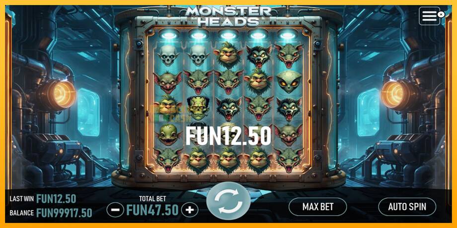 Monster Heads машина за игри за пари, слика 2