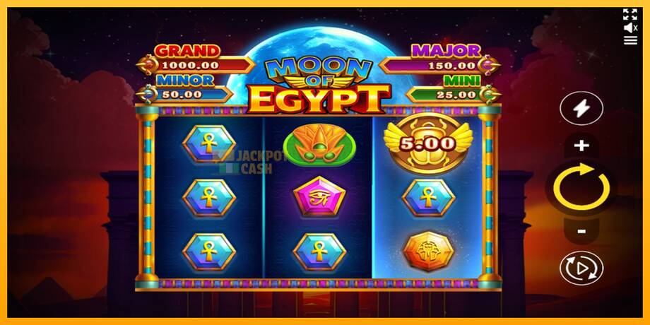 Moon of Egypt машина за игри за пари, слика 3