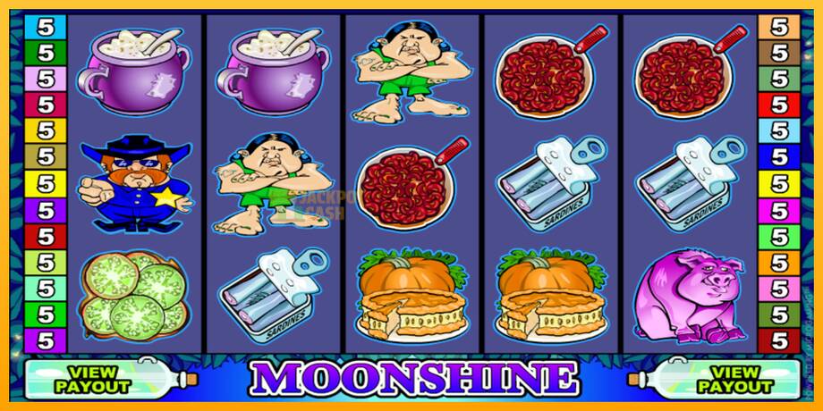 Moonshine машина за игри за пари, слика 2