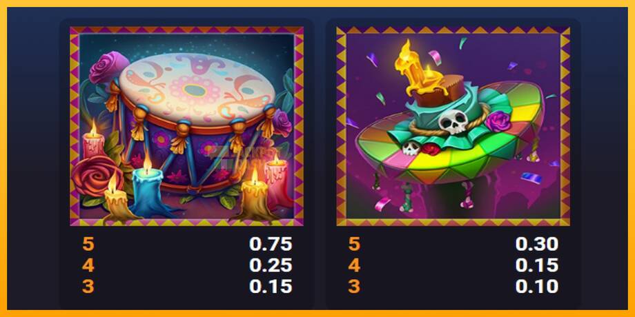 Muertos Fortune машина за игри за пари, слика 6