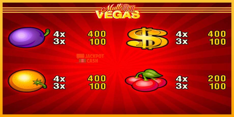 Multi Vegas 81 машина за игри за пари, слика 3