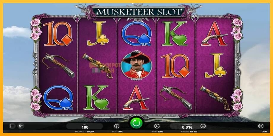 Musketeer Slot машина за игри за пари, слика 2