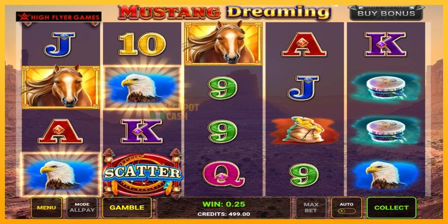 Mustang Dreaming машина за игри за пари, слика 2