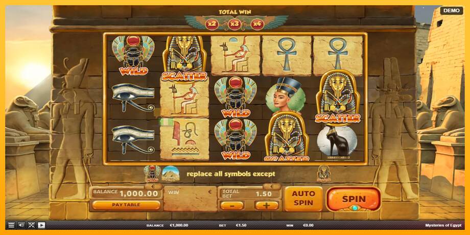 Mysteries of Egypt машина за игри за пари, слика 2