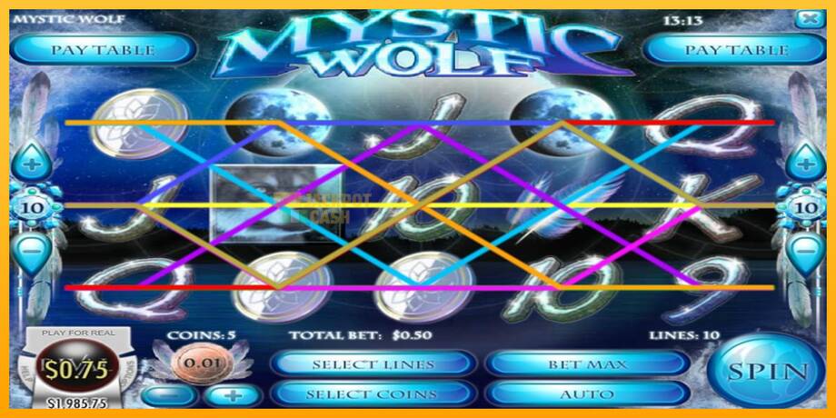 Mystic Wolf машина за игри за пари, слика 2