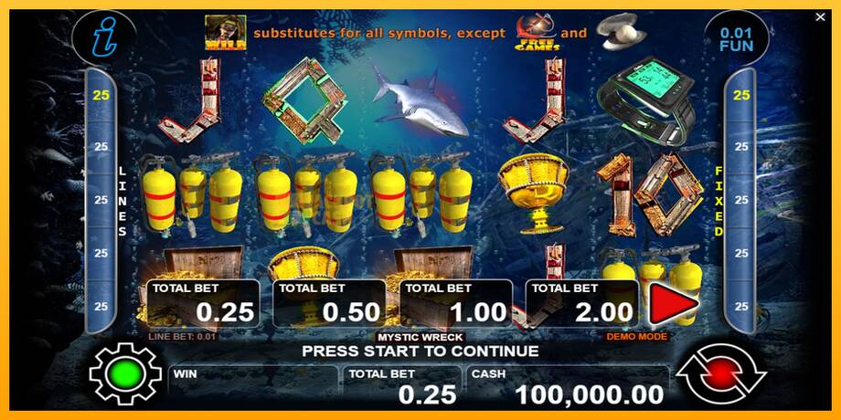 Mystic Wreck машина за игри за пари, слика 1